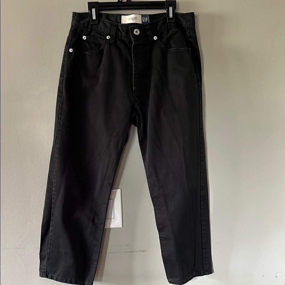 Gap Womens Black Jean Capris